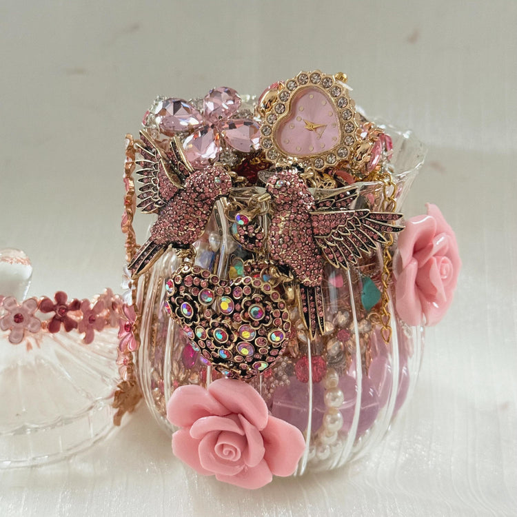 Pink Y2K Mystery Jewelry Box curated fashion jewelry assortment