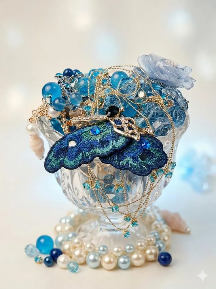 Ocean Fairy Mystery Jewelry Jar curated fashion jewelry assortment