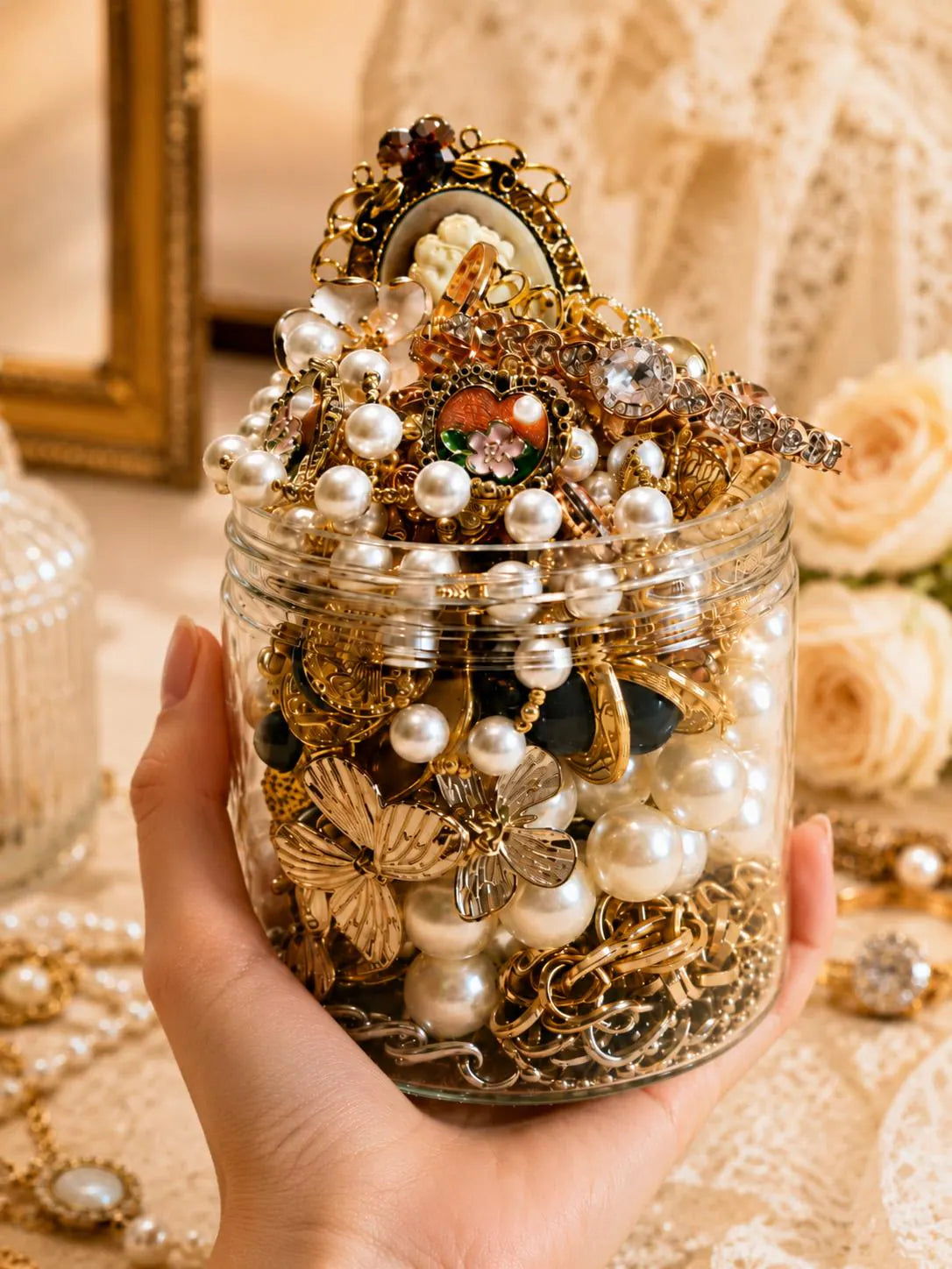 Birthday Jewelry Mystery Jar curated fashion jewelry assortment