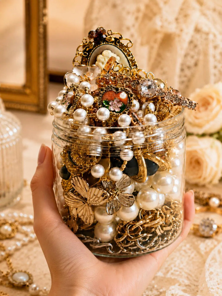 Birthday Jewelry Mystery Jar curated fashion jewelry assortment