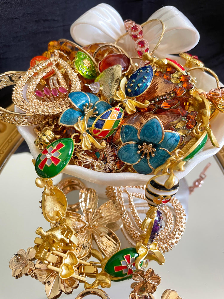 Butterfly Garden Mystery Jewelry Jar curated fashion jewelry assortment
