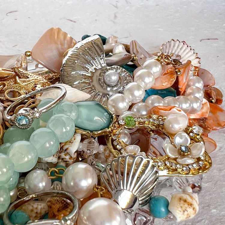 Ocean Pearl Style Mystery Jewelry Jar curated fashion jewelry assortment