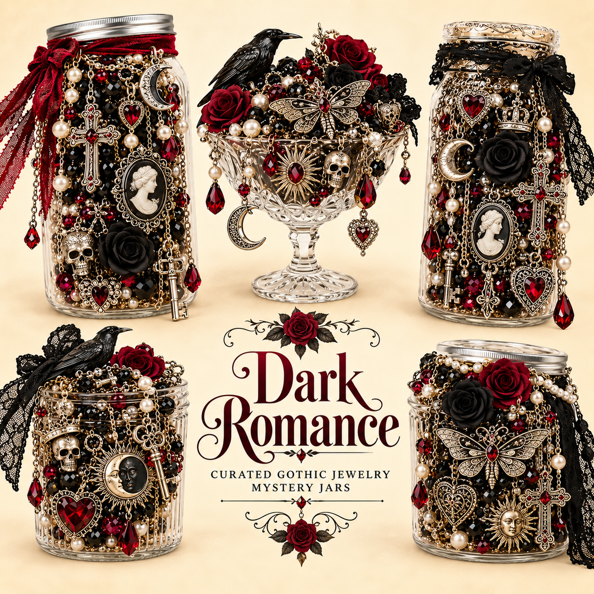 Personalized Style Mystery Jewelry Jar curated fashion jewelry assortment