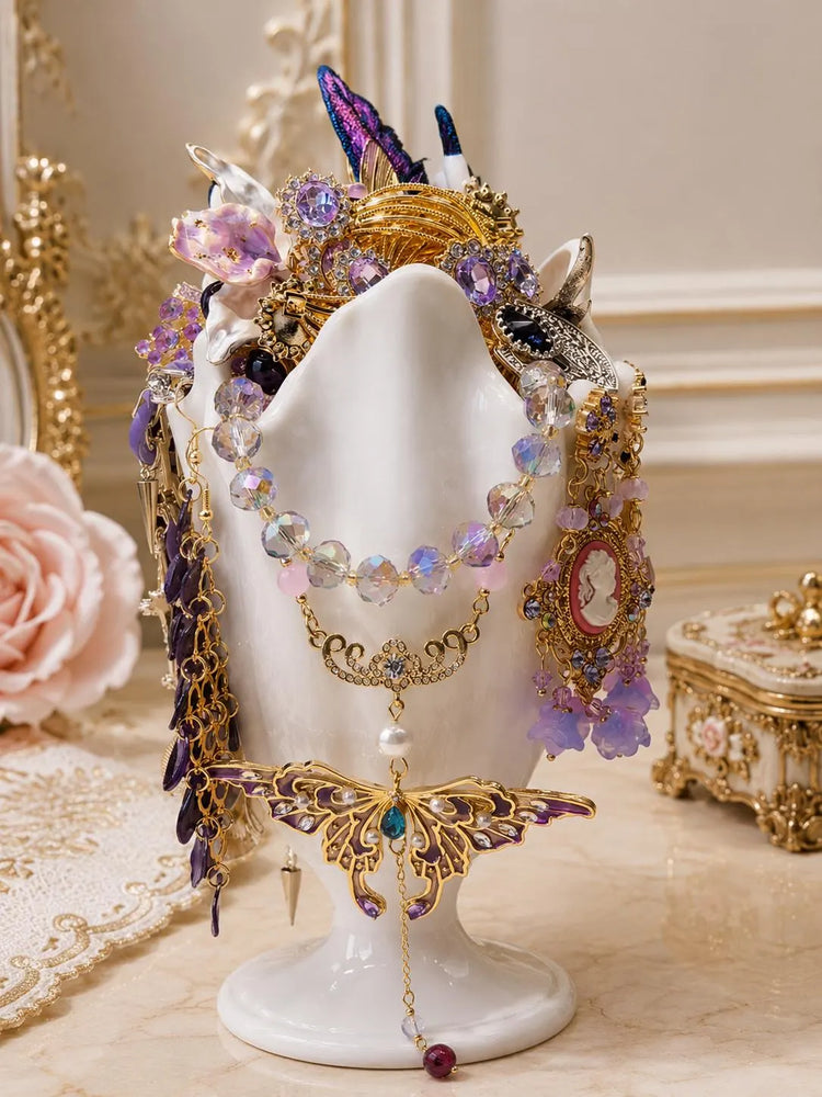 Mystic Violet Mystery Jewelry Jar curated fashion jewelry assortment