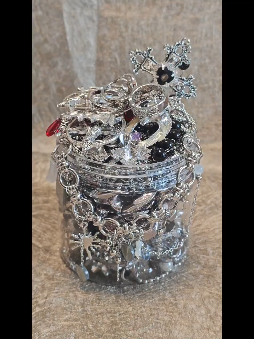 Birthday Jewelry Mystery Jar curated fashion jewelry assortment