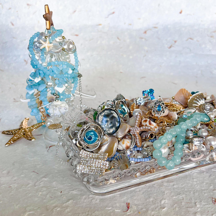 Ocean Pearl Style Mystery Jewelry Jar curated fashion jewelry assortment