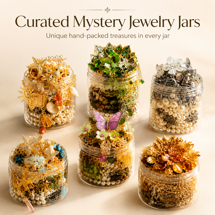Personalized Style Mystery Jewelry Jar curated fashion jewelry assortment