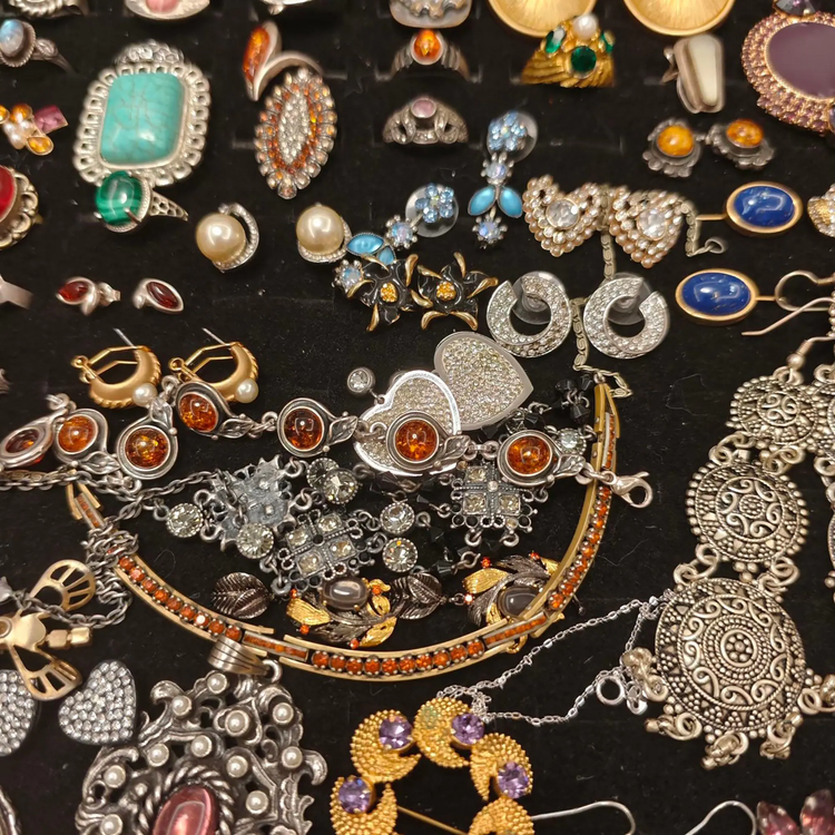 Vintage Inspired Jewelry Mystery Jar curated fashion jewelry assortment