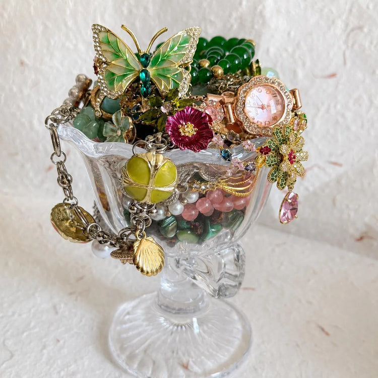 Butterfly Garden Mystery Jewelry Jar curated fashion jewelry assortment