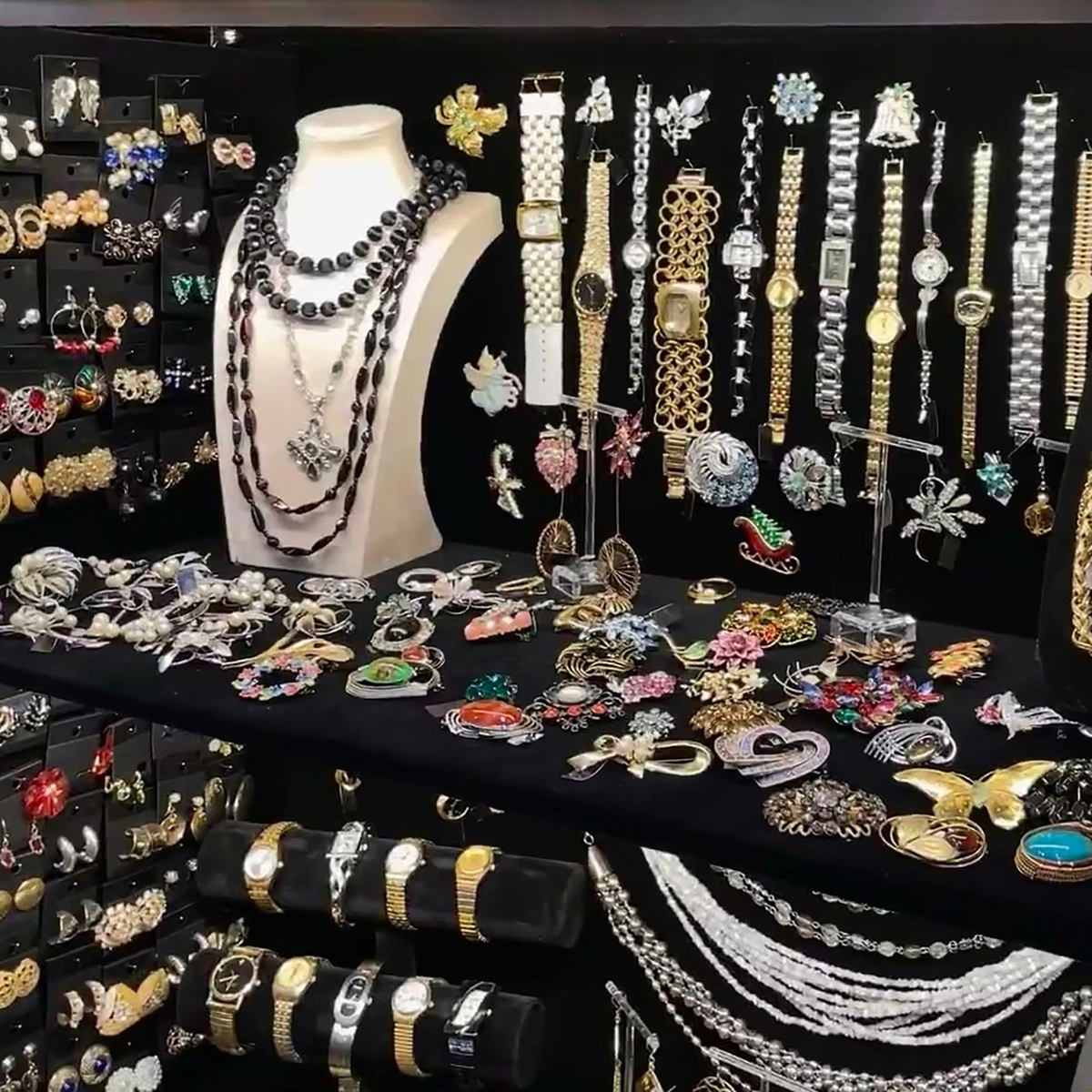 Vintage Inspired Jewelry Mystery Jar curated fashion jewelry assortment
