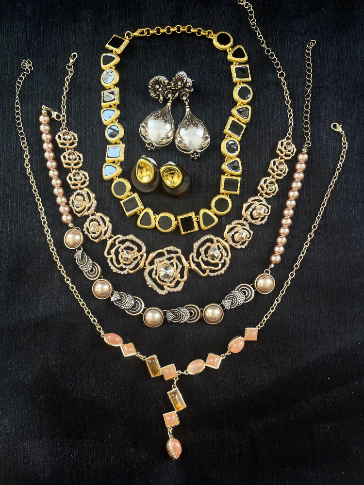 Vintage Inspired Jewelry Mystery Jar curated fashion jewelry assortment