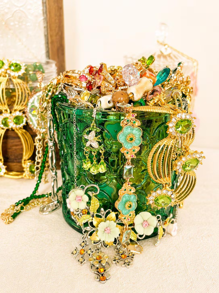 Secret Garden Mystery Jewelry Jar curated fashion jewelry assortment