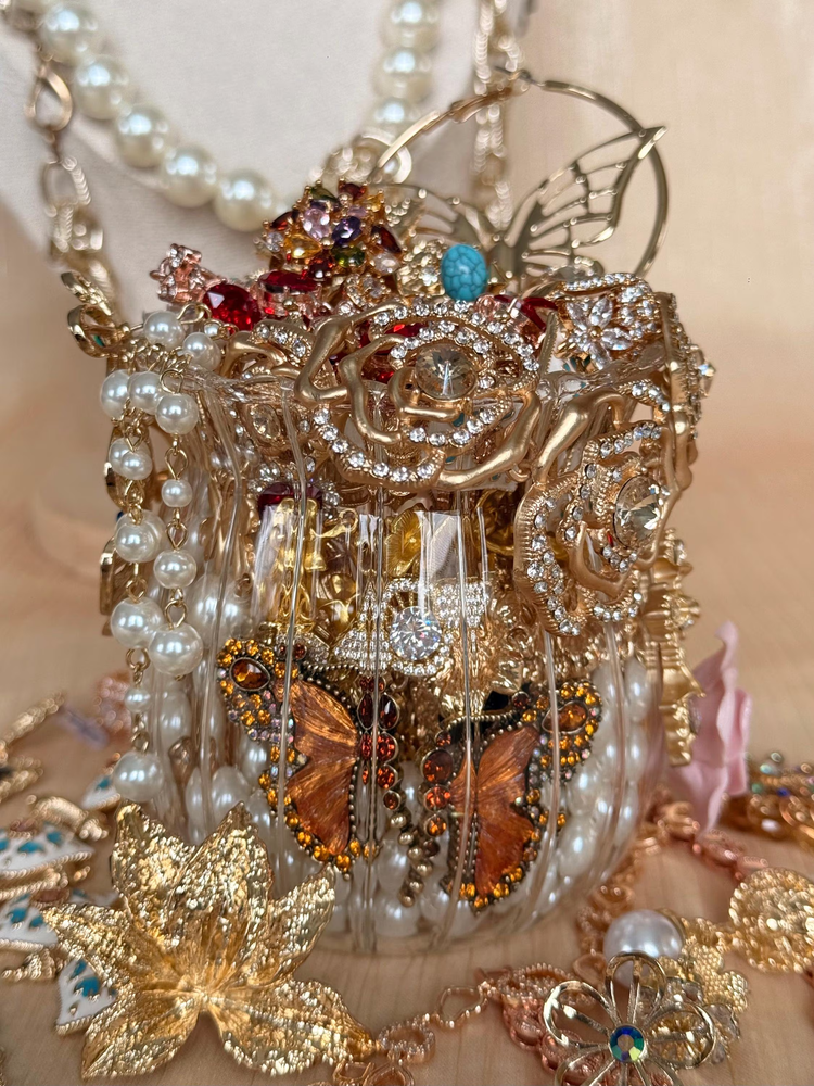 Butterfly Garden Mystery Jewelry Jar curated fashion jewelry assortment