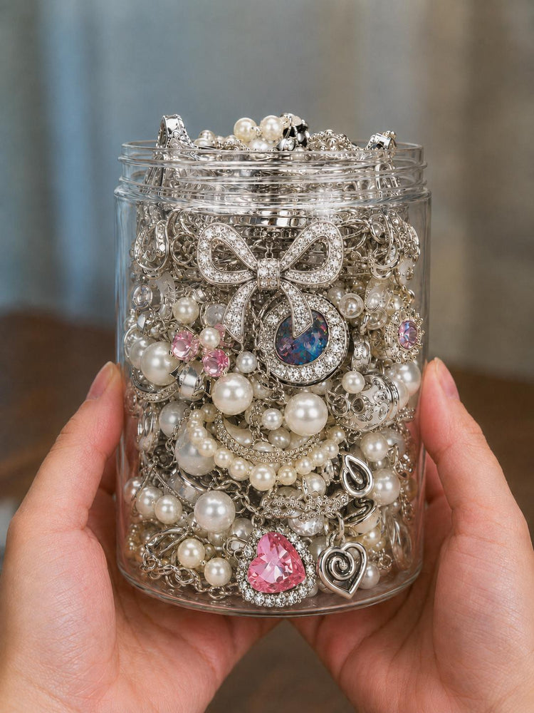 Birthday Jewelry Mystery Jar curated fashion jewelry assortment