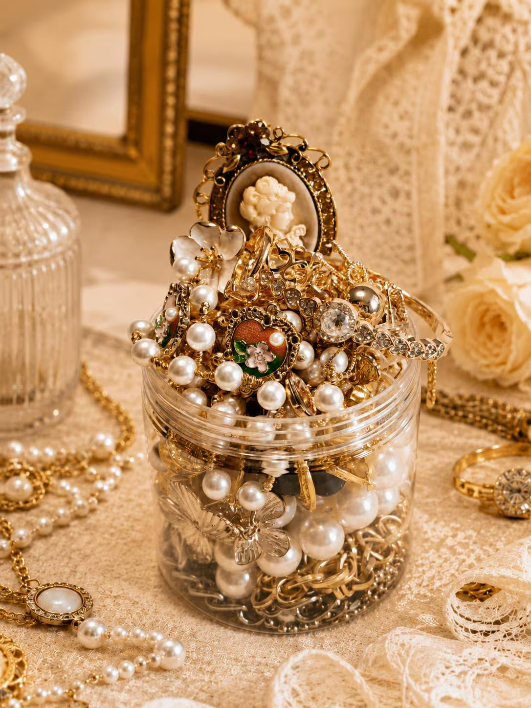 Birthday Jewelry Mystery Jar curated fashion jewelry assortment