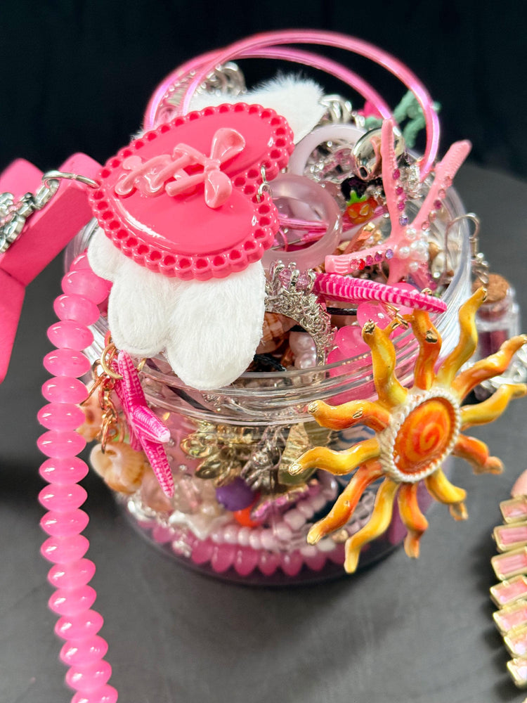 Pink Y2K Mystery Jewelry Box curated fashion jewelry assortment