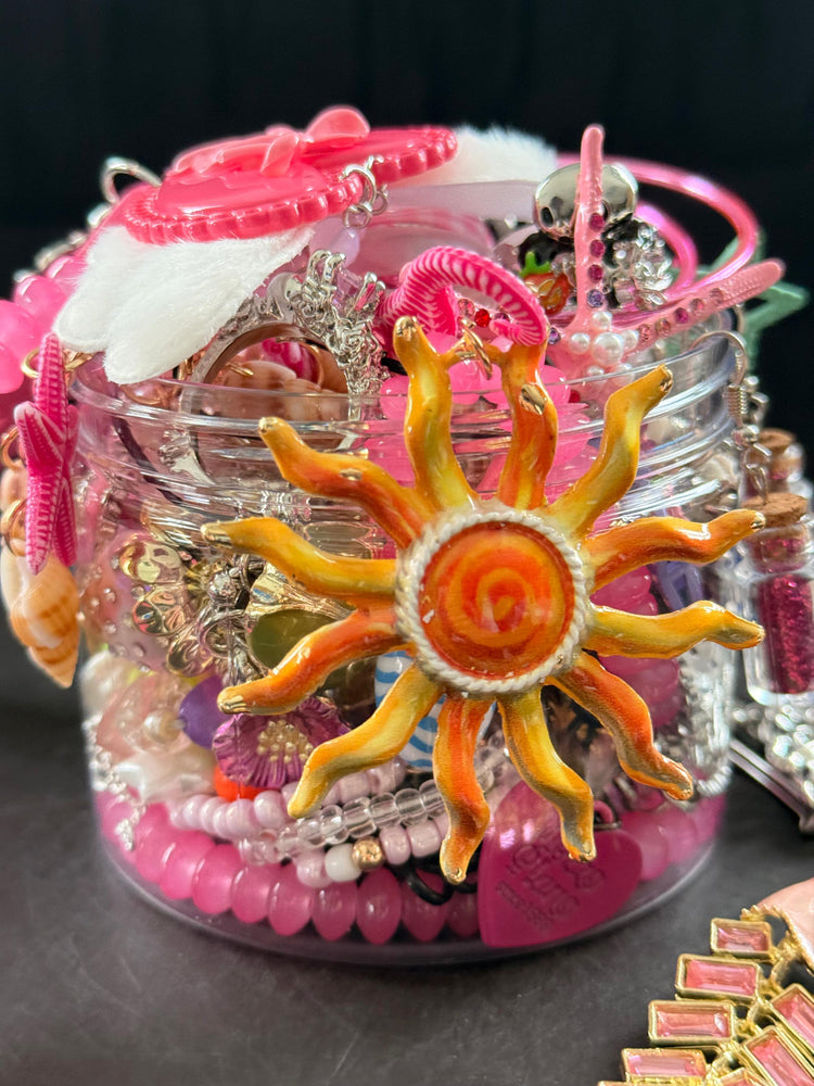 Pink Y2K Mystery Jewelry Box curated fashion jewelry assortment