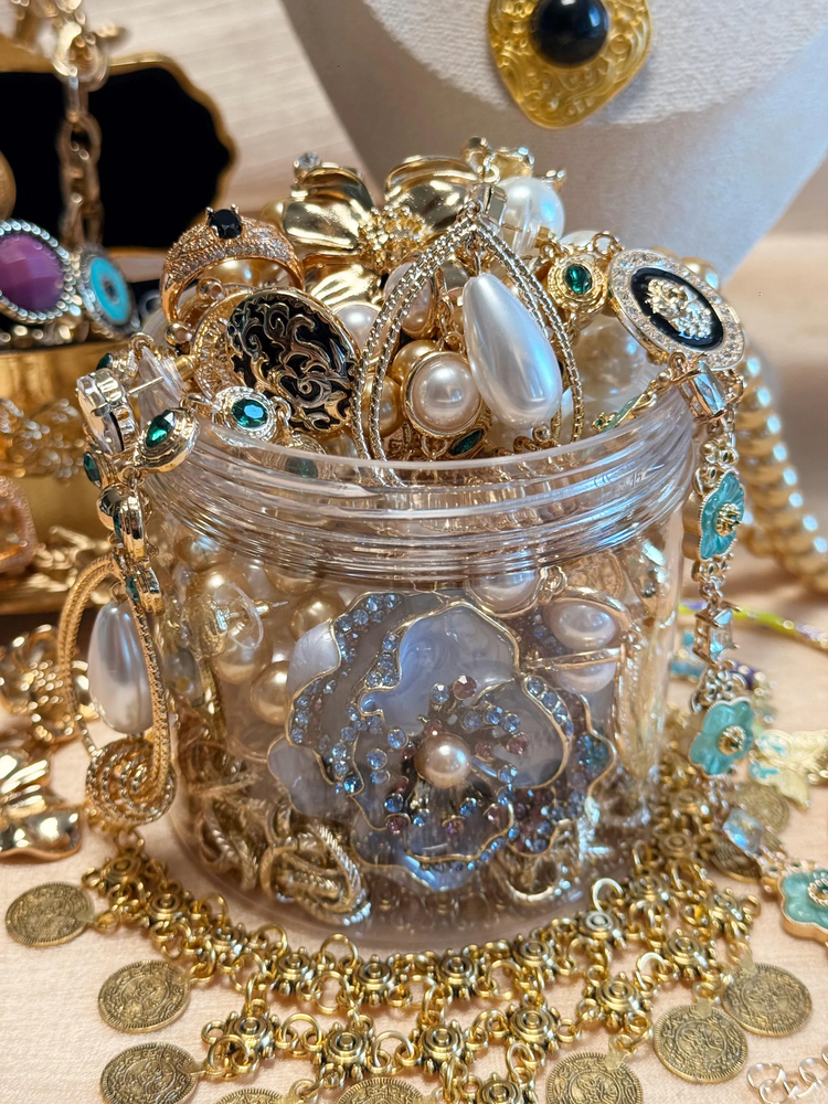 Birthday Jewelry Mystery Jar curated fashion jewelry assortment