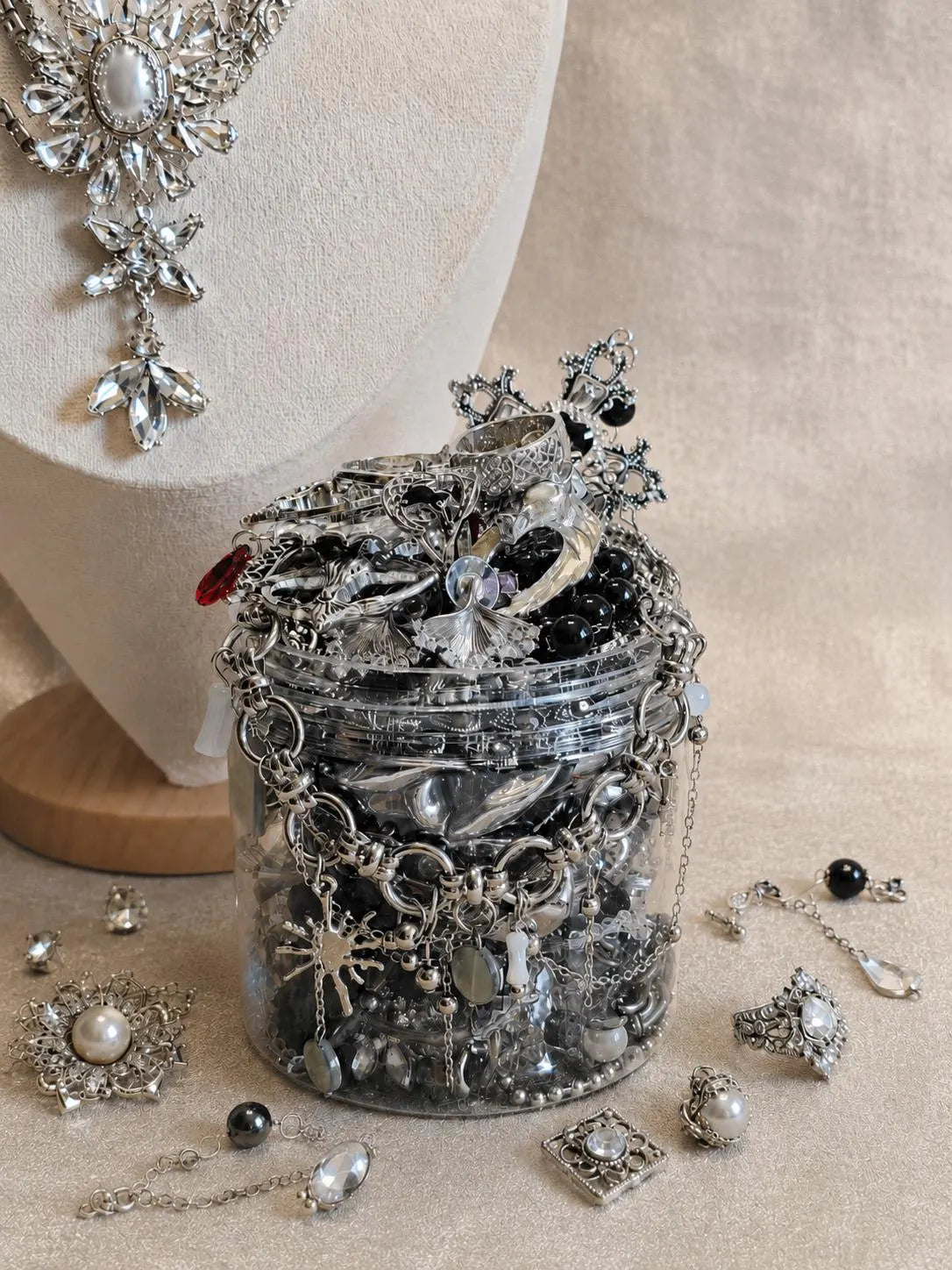 Birthday Jewelry Mystery Jar curated fashion jewelry assortment