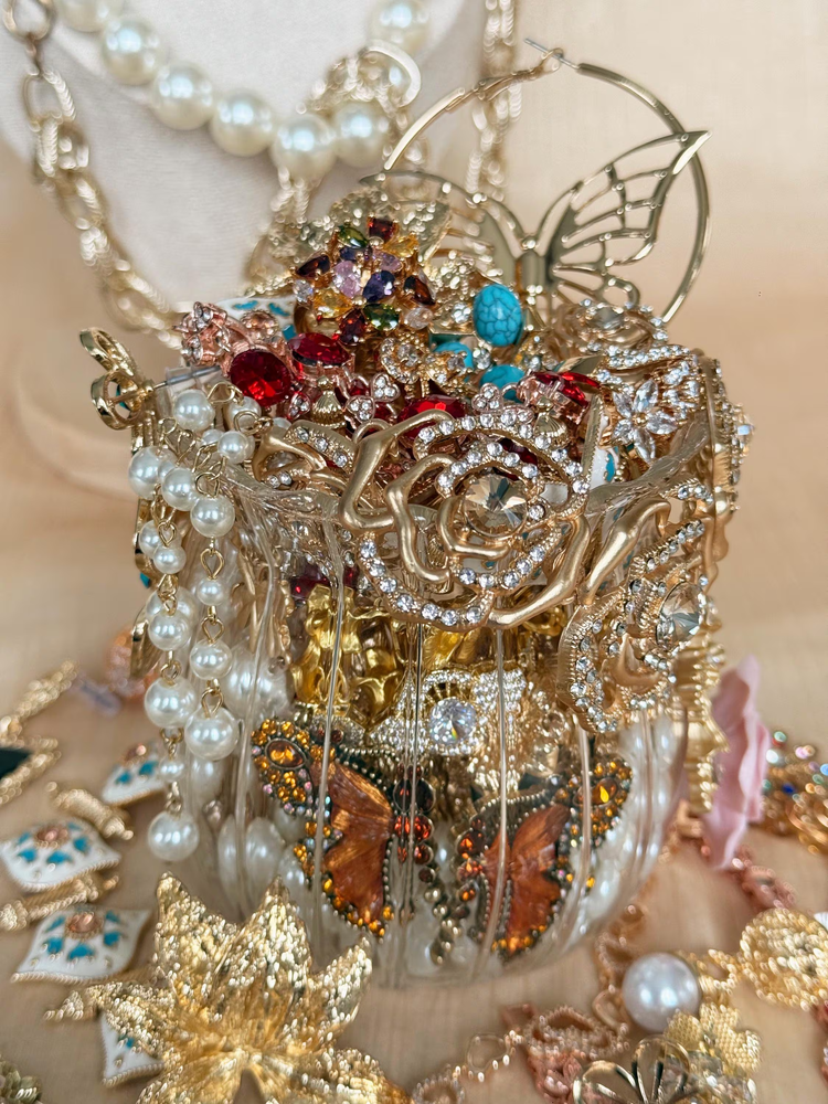 Butterfly Garden Mystery Jewelry Jar curated fashion jewelry assortment