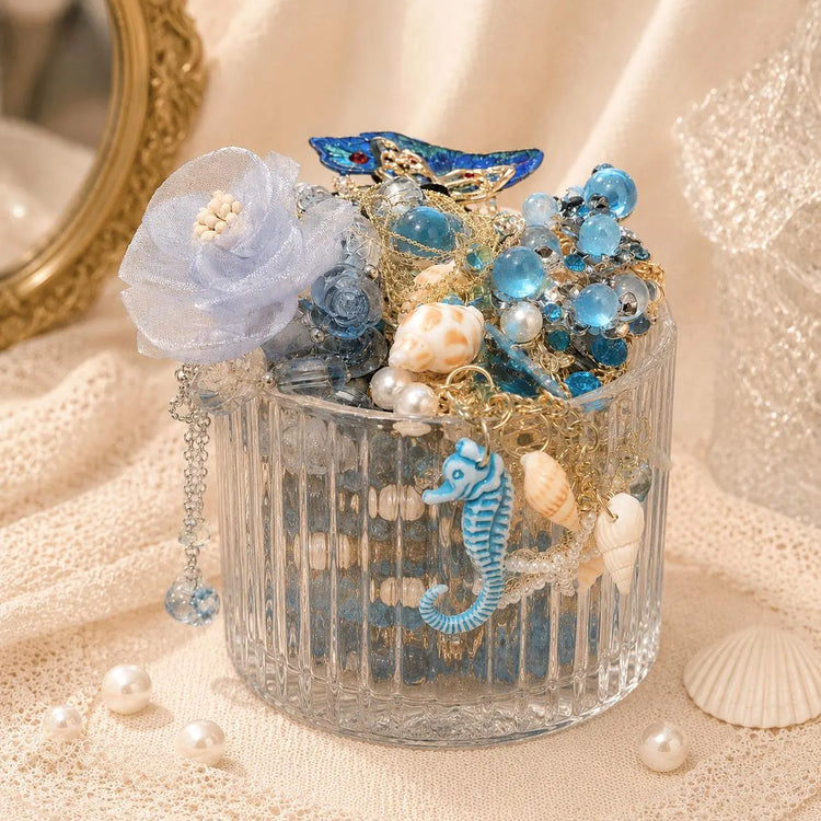 Ocean Mystery Jewelry Jar curated fashion jewelry assortment