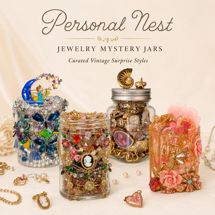 Birthday Jewelry Mystery Jar curated fashion jewelry assortment