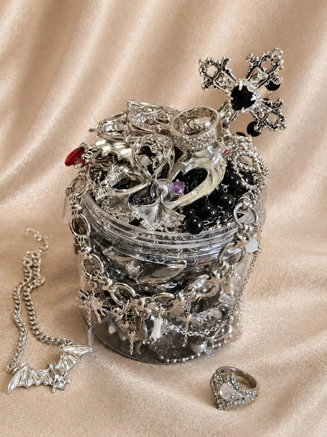 Birthday Jewelry Mystery Jar curated fashion jewelry assortment