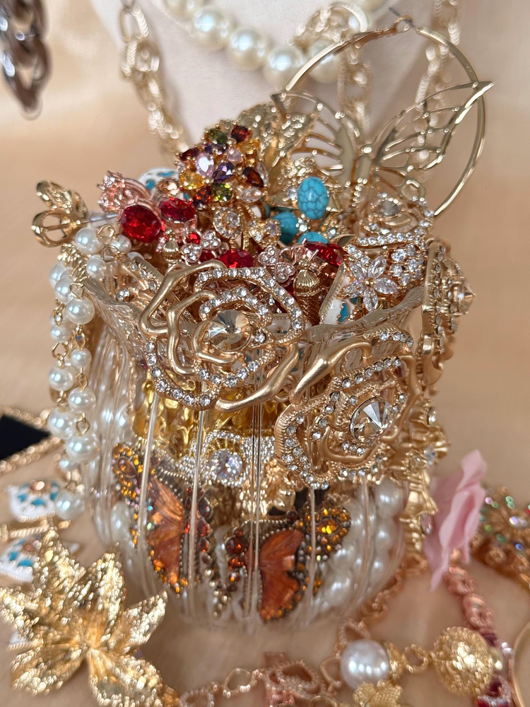 Butterfly Garden Mystery Jewelry Jar curated fashion jewelry assortment