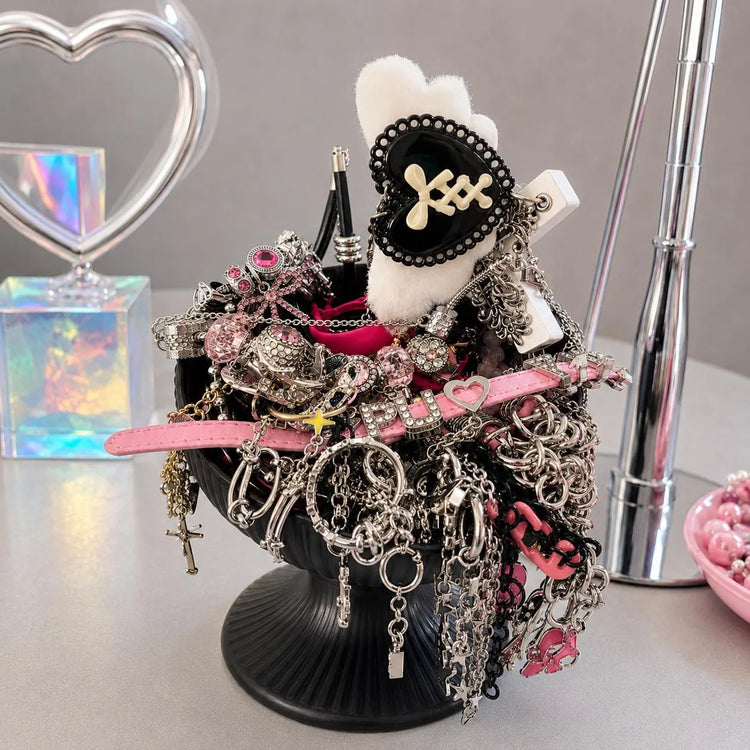 Pink Y2K Mystery Jewelry Box curated fashion jewelry assortment