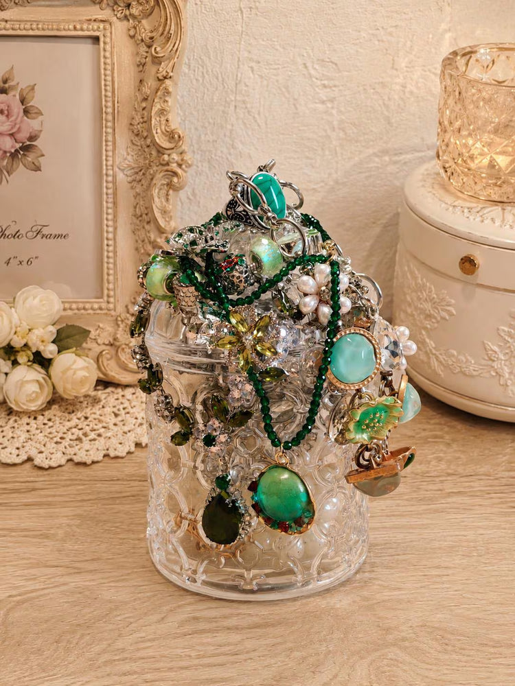 August Birthstone Inspired Mystery Jewelry Jar curated fashion jewelry assortment