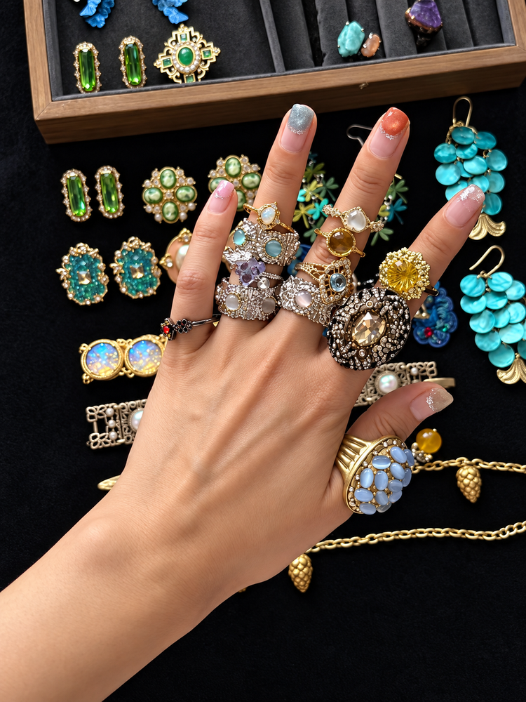 Vintage Inspired Jewelry Mystery Bundle curated fashion jewelry assortment