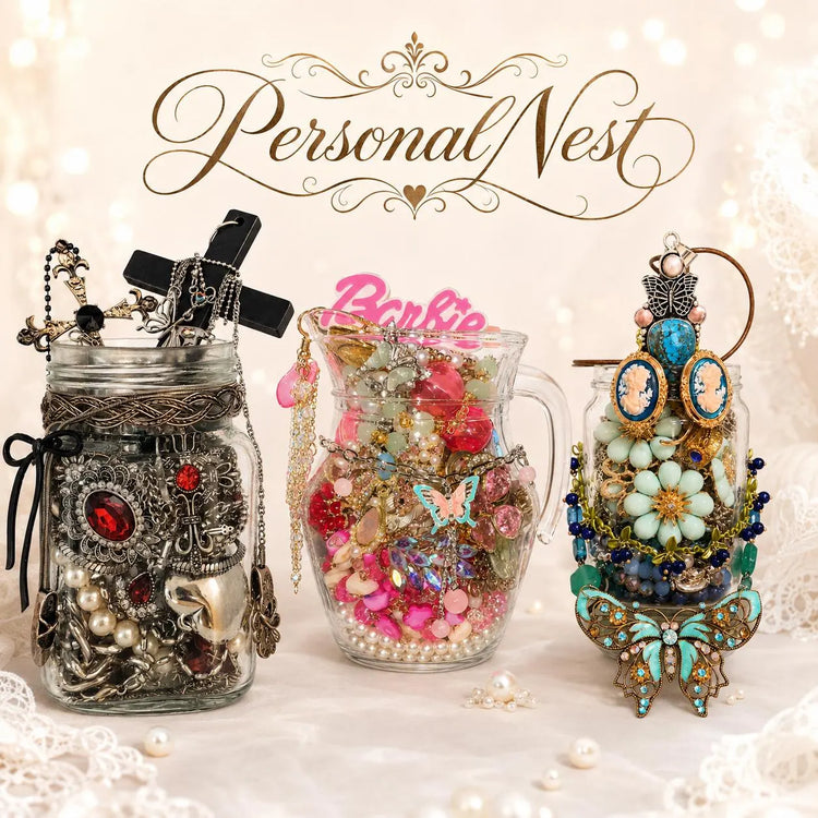 Birthday Jewelry Mystery Jar curated fashion jewelry assortment