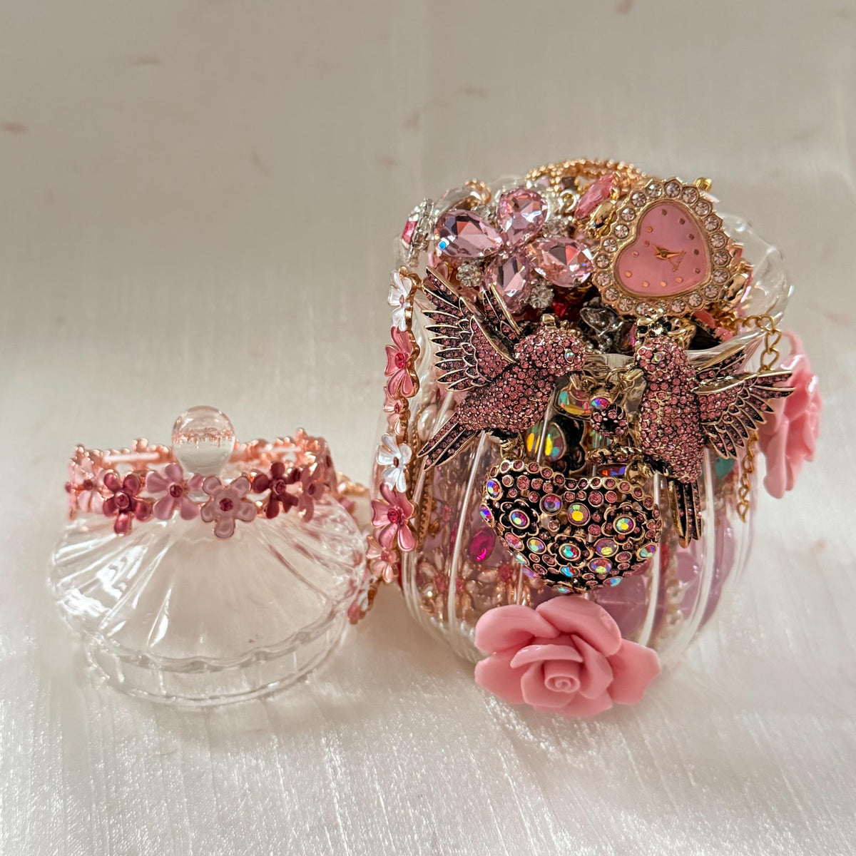 Pink Y2K Mystery Jewelry Box curated fashion jewelry assortment