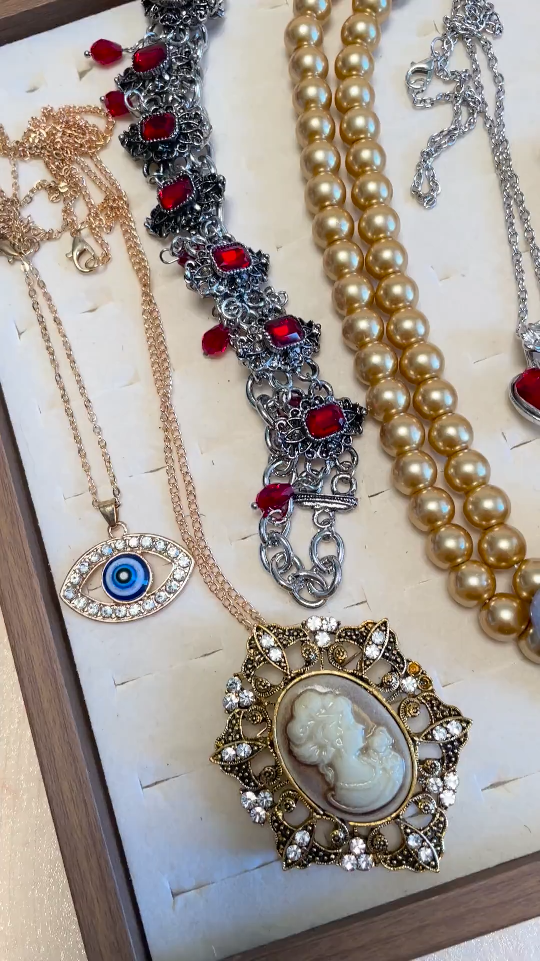Vintage Inspired Rose Mystery Jewelry Box curated fashion jewelry assortment