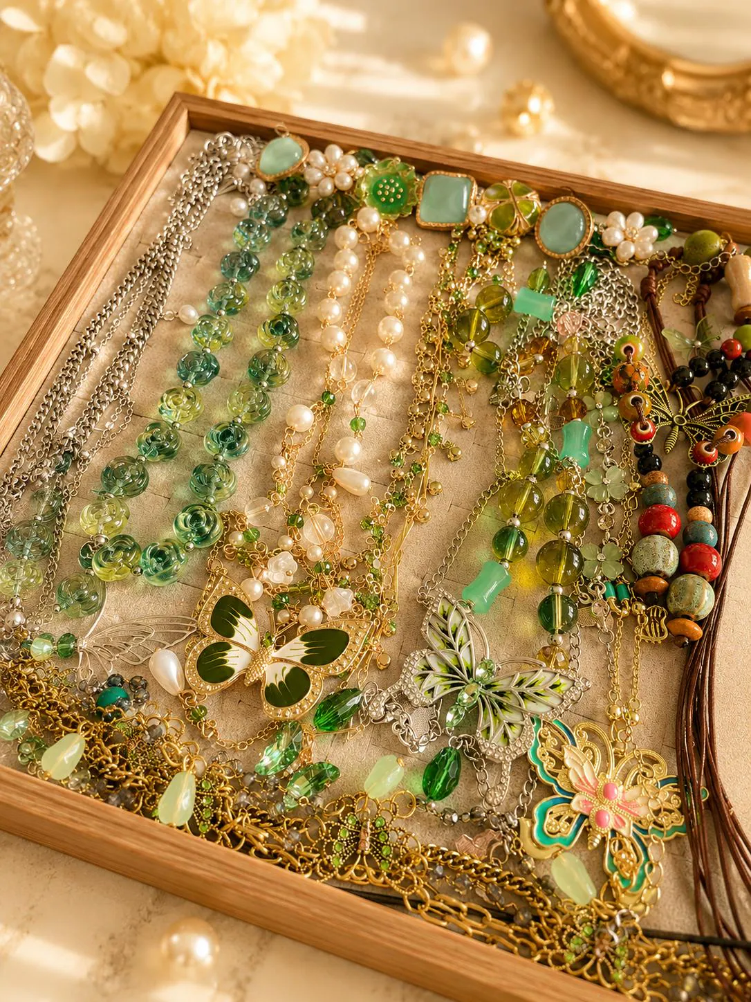 Butterfly Garden Mystery Jewelry Jar curated fashion jewelry assortment