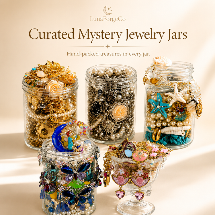 Personalized Style Mystery Jewelry Jar curated fashion jewelry assortment