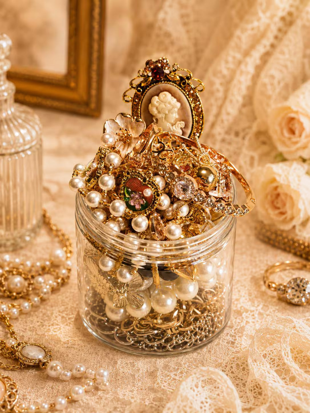 Birthday Jewelry Mystery Jar curated fashion jewelry assortment