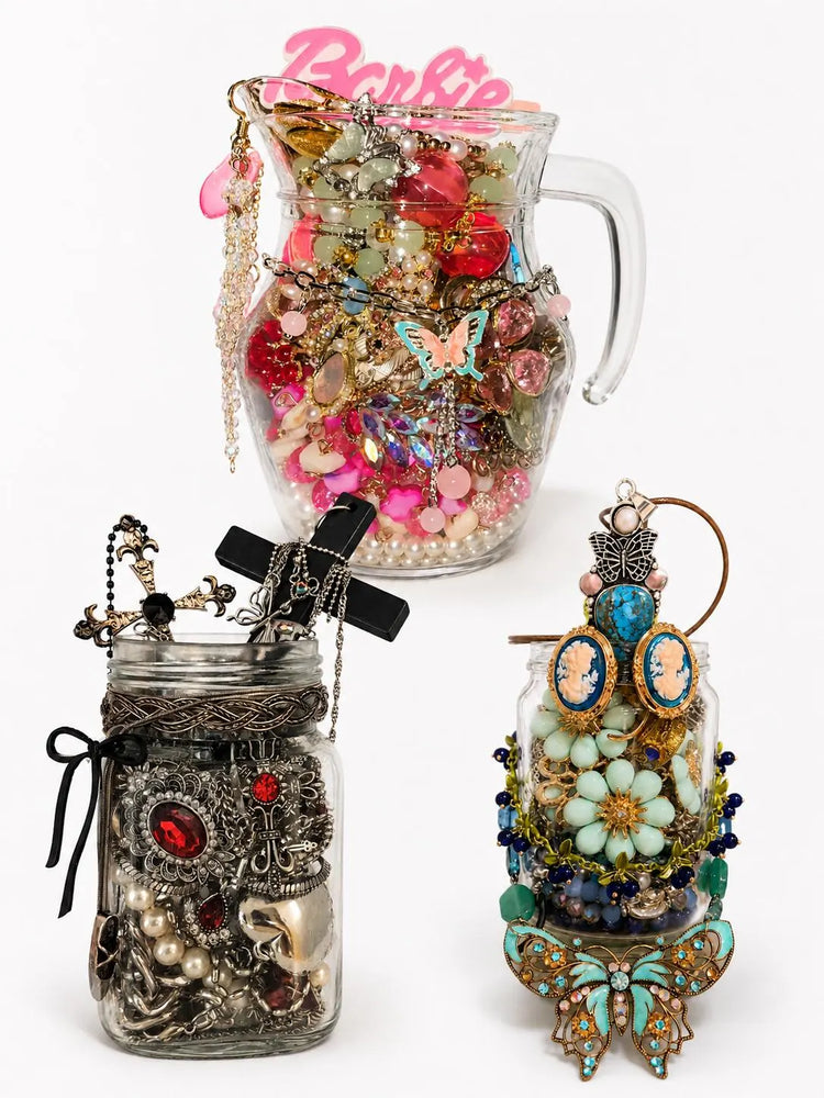 Birthday Jewelry Mystery Jar curated fashion jewelry assortment