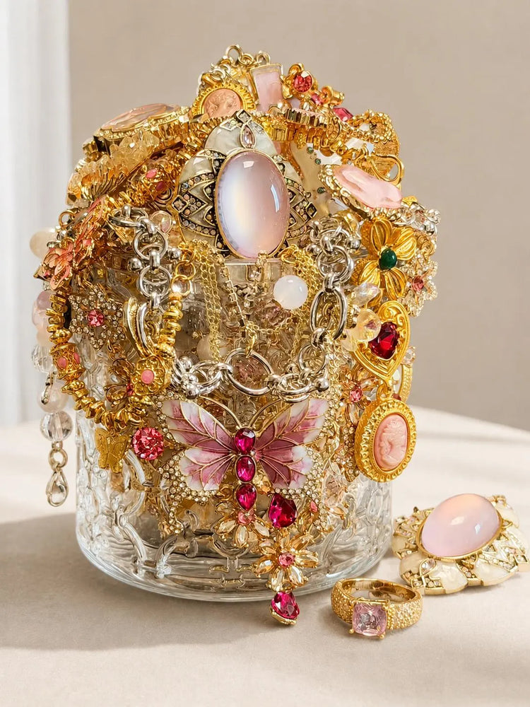 Birthday Jewelry Mystery Jar curated fashion jewelry assortment